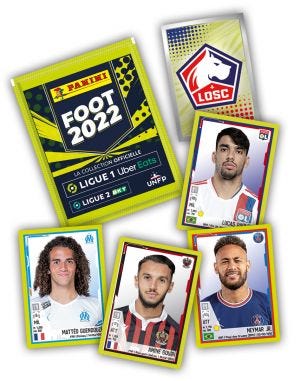 Foot Ligue 1 2022 - Αυτοκόλλητα που λείπουν