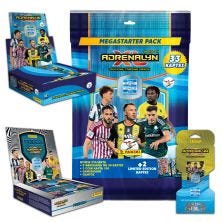 Starter Pack Superleague Greece  Adrenalyn XL™ 2024 + 1 κουτί με 24 φακελάκια + 1 κουτί με 10 Premium φακελάκια + 1 Premium Gold φακελάκι